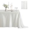 1 Pack Rectangle Tablecloth Stain Resistant Wrinkle Free Silkly Table Cloth, Satin Dining Table Cloths for Dining Room, Indoor