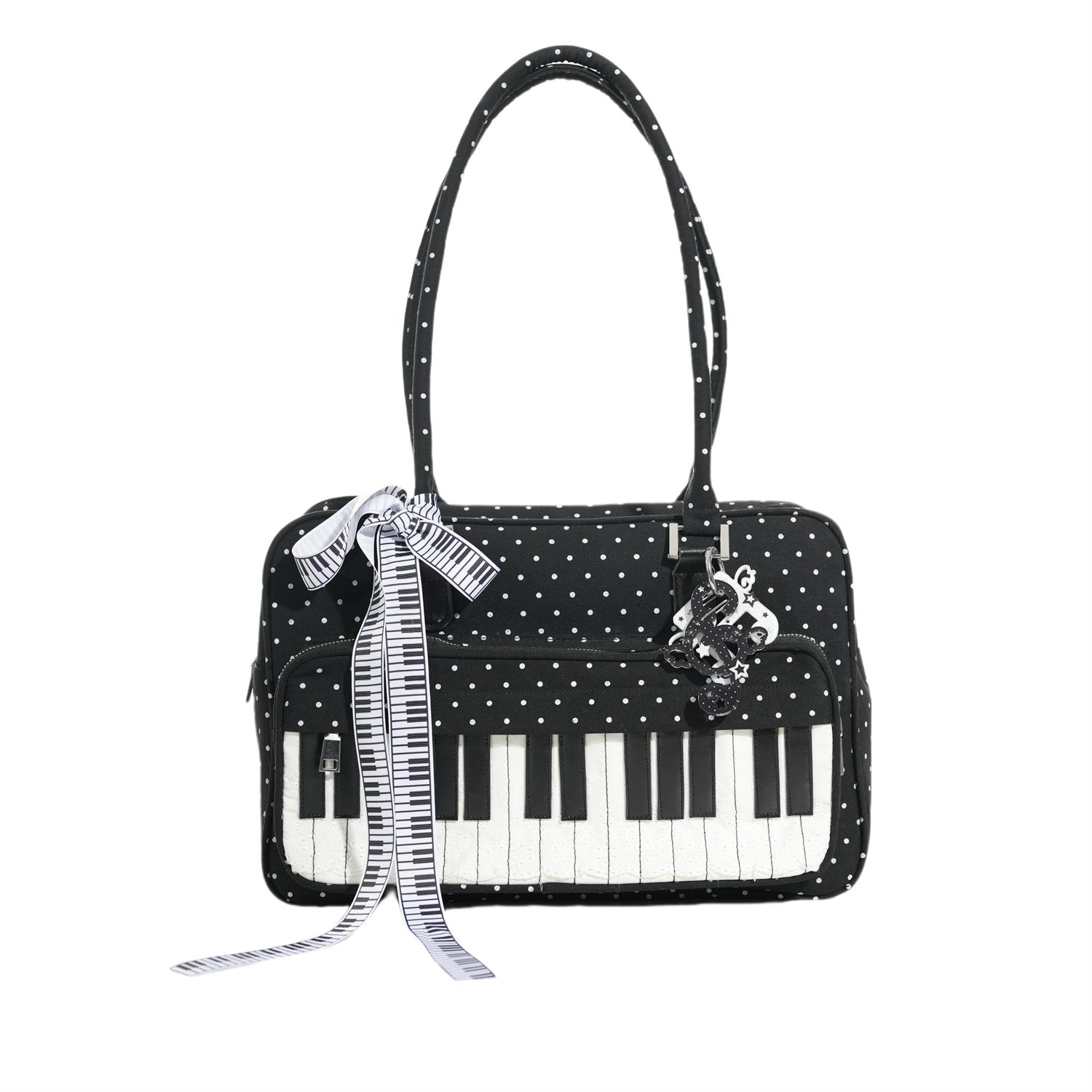 Contrast Wave Point Piano Bag Sac