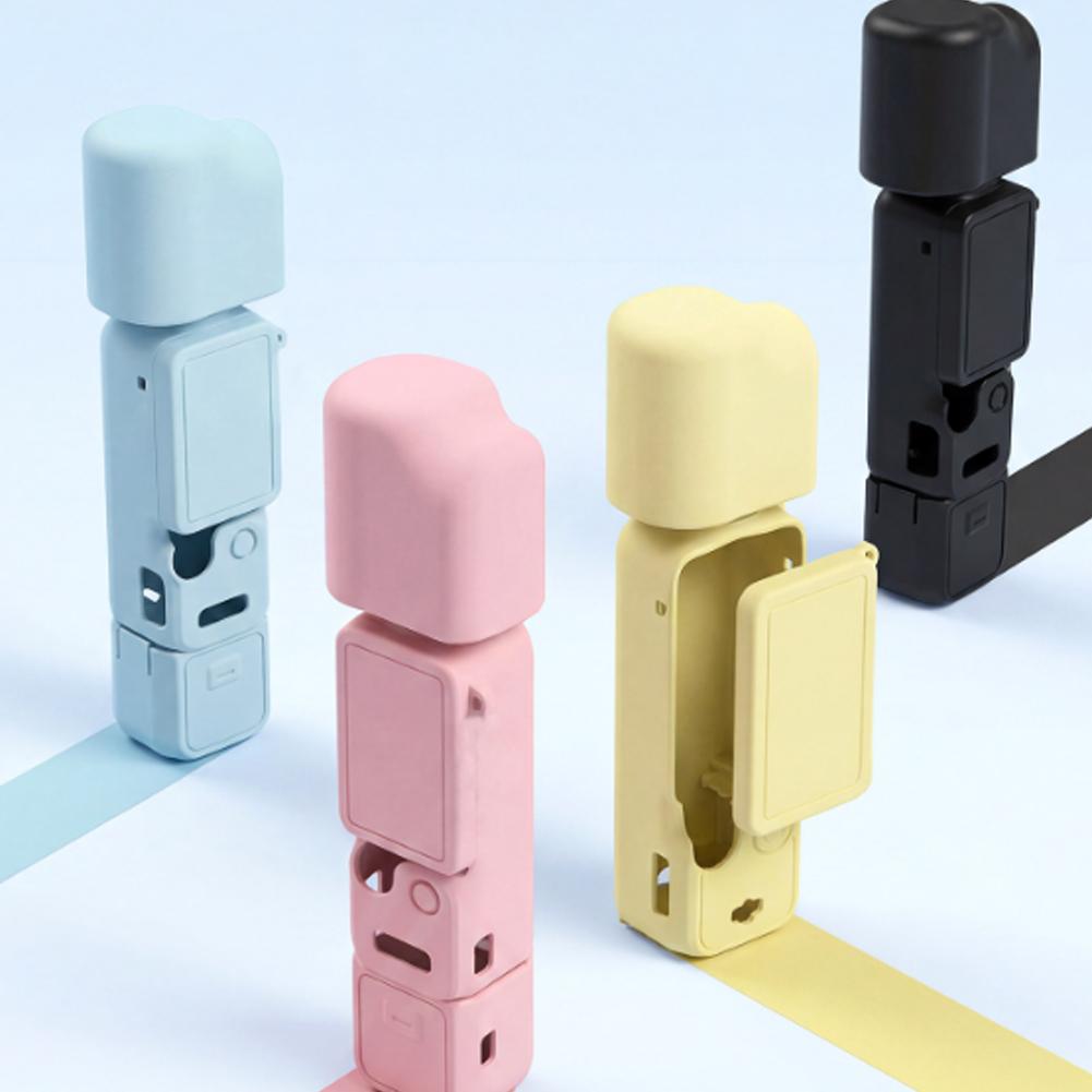 Silikonowe Etui Na DJI Pocket 4 Pełne Osłona Ochronna Odporne Na Zarysowania Pyłoszczelna Obudowa Odprowadzająca Ciepło Etui Na Kamerę Ręczną
