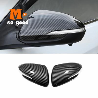 ABS Carbon/Chrom Pro Hyundai Accent 2016 2017 2018 Příslušenství Kryty Vnějších Zrcátek Bočních Dveří Auta Vnější Dekorace