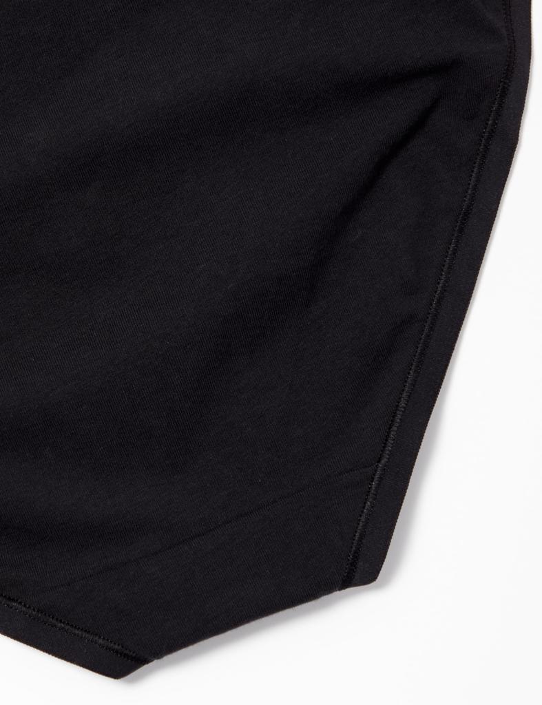 Amazon Essentials Breathable Cotton Size XL 6-Pack High-Cut Panties, Women's, Black,