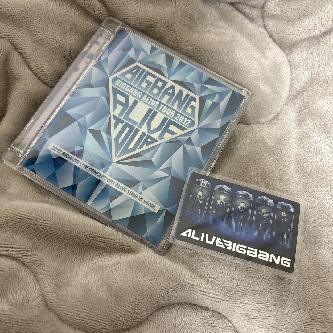 

[USED] BIGBANG ALIVE TOUR 2012 Concert CD with card