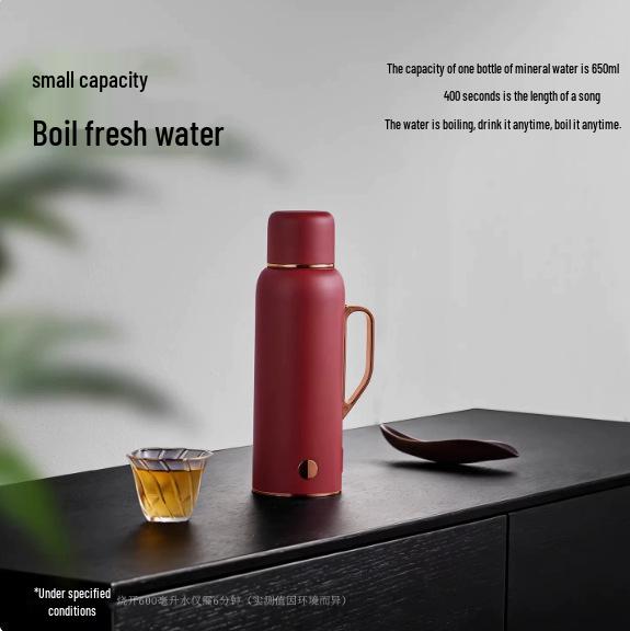 Platinum Portable Travel Electric Kettle: Boil Water On-the-Go