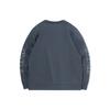 Li Ning Reverse Five Sports Printed Letter Pullover Sweatshirt Men Sweatshirt Deep-Shadow-Blue AWDR049-3