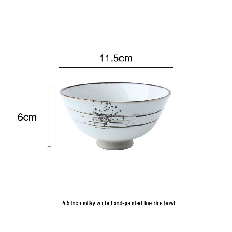 

ZISIZ Простая ретро керамическая миска