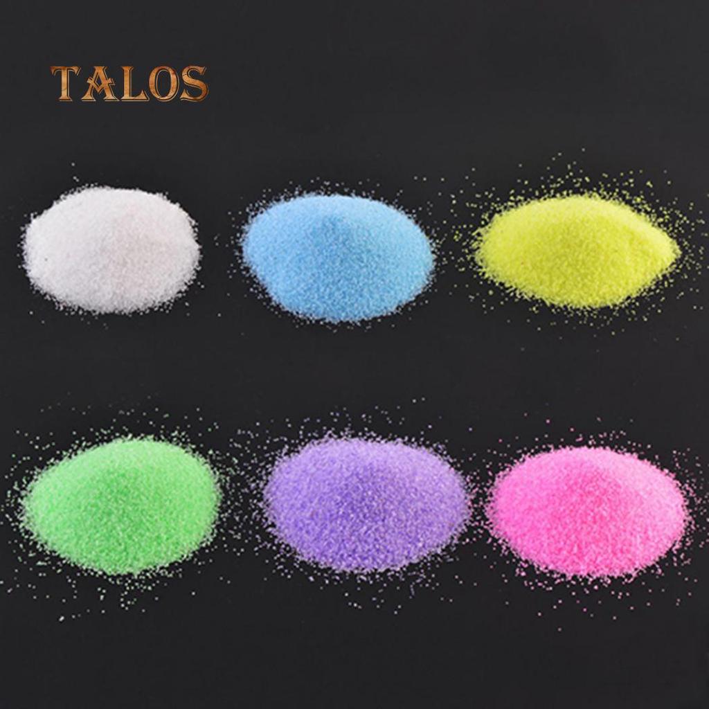 1 påse färgad kvartssand miniatyr akvarium bonsai-kruka älvträdgård dekor tillbehör