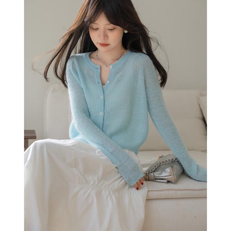 Women's Chic Sheer Detail Knit Top