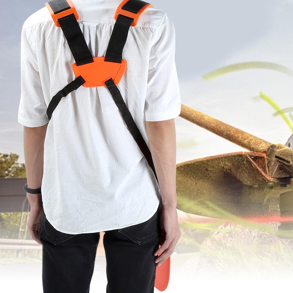 Gartenscheren-Gurt, doppelter gepolsterter Schultergurt für Rasenmäher-Trimmer