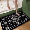 Diotomite Bathroom Mat Non-Slip Foot Floor Mats Quick Dry Super Absorbent Shower Pad Toilet Carpet Doormat Washable