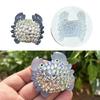 Textured Crab Silicone Mold Creative DIY Animal Shape Ornament Mould With Elasticity For Unique Resin Creation