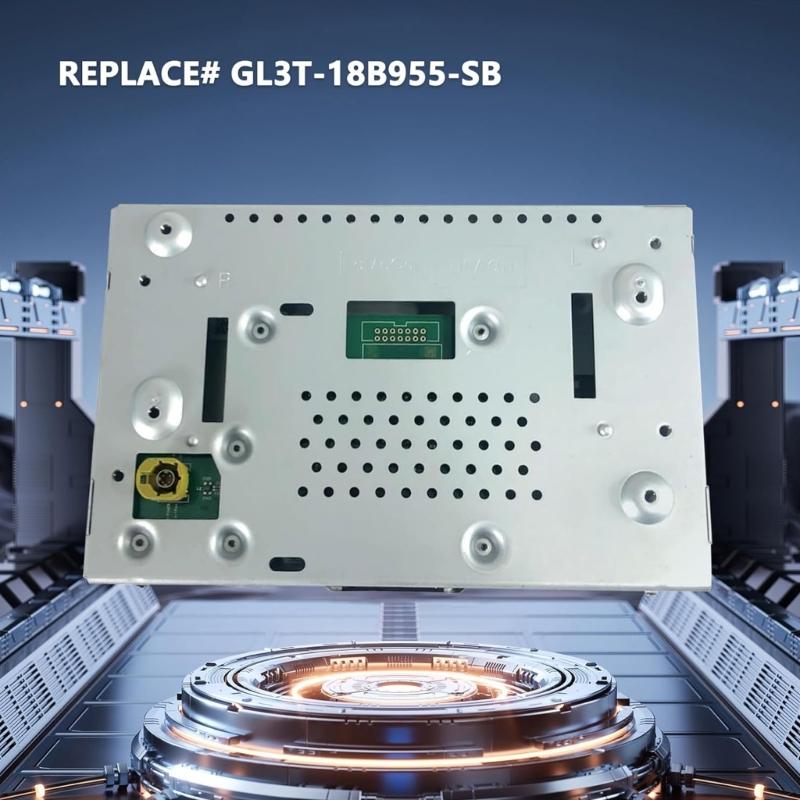 GJ5T18B955SB Navigation 8In Display Panel GJ5T-18B955-SA GL1T-18B955-FA Radio Screen Replacement