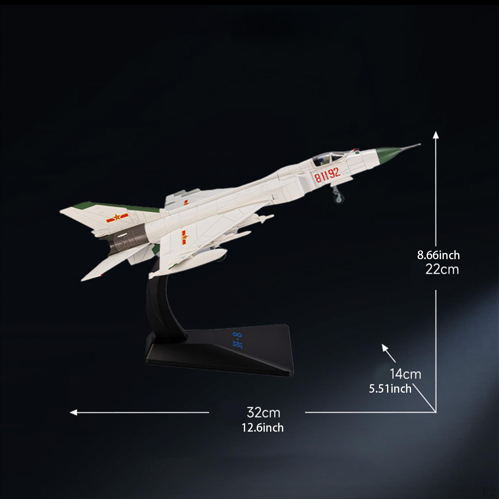 1:72 F8 Модель самолета Истребитель Подарочный коллекционный самолет с демонстрационной — фото 3
