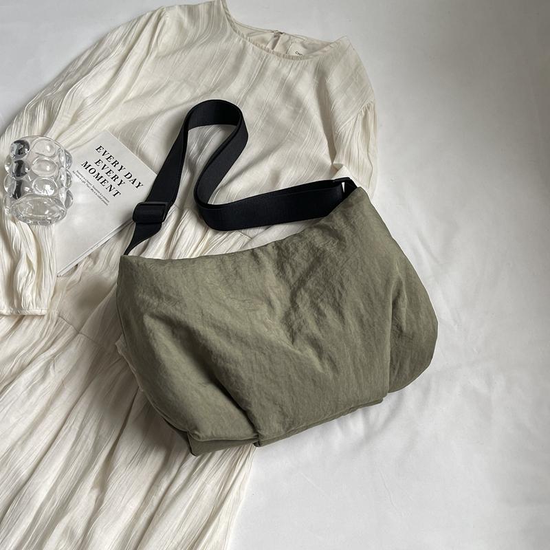 Τσάντα Ώμου Μονόχρωμη Μεγάλης Χωρητικότητας Τσάντα Χιαστί Γυναικεία Τσάντα Μασχάλης