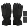 Electric Heated Gloves Polyester Waterproof Battery Powered Winter Heated Gloves for Skiing