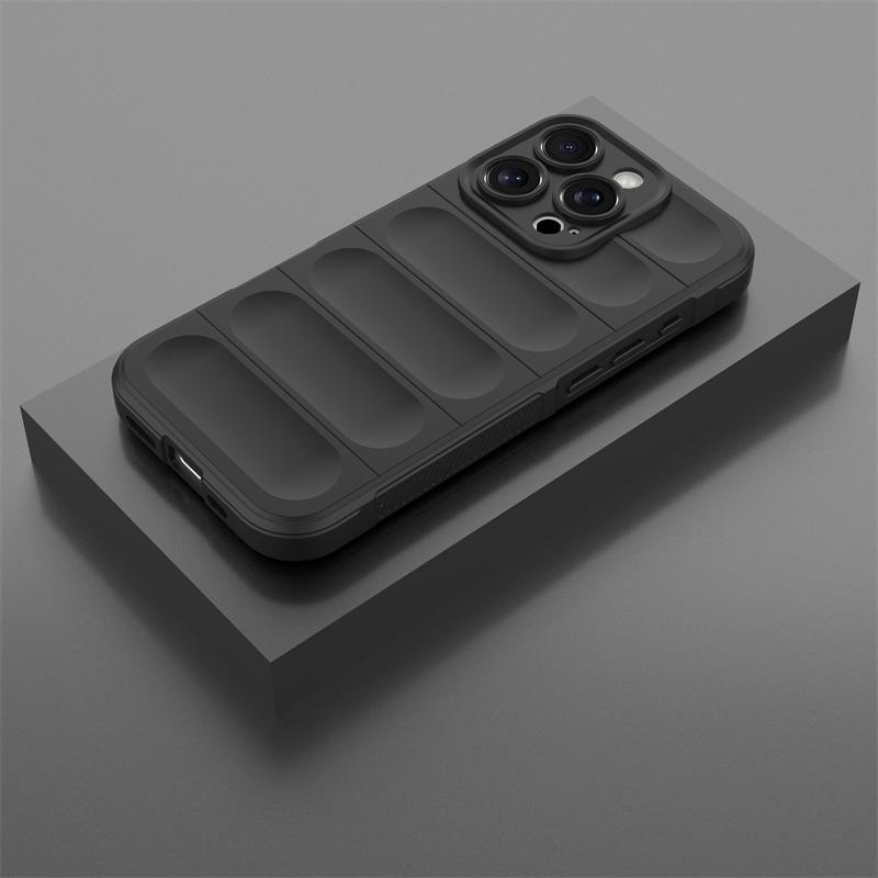 For Apple iPhone 16 Pro Case Cover Shockproof Coque Anti-slip Silicone Rubber Funda Para Back Cover For iPhone 16 Pro Max