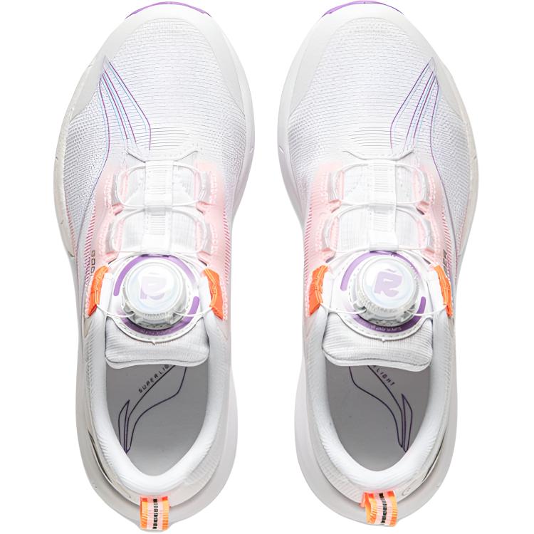 Li Ning Kids Ultra Light 21 Running Series Comfortable Soft Fashion Shock Absorbing Breathable Low Top Running Shoes Kids sneaker YKFU058-14