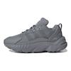 adidas Originals ZX 22 Round Toe Lace-Up Cushioning Durable Low-Top Running Shoes Kids Sneakers Gray HQ1571