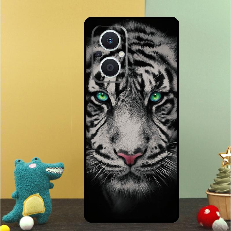 Animal Lion Wolf Tiger Eagle Case For OPPO Reno 15F 13F 14F 12 11 F 10 14 15 Pro 7 8 Lite OPPO Find X9 X8 X6 X5 Pro Cover