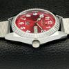 AUTHENTIC REFURBISHED CITIZEN AUTOMATIC 8200 JAPAN RED DIAL WATCH A426135-2 RL-a426135