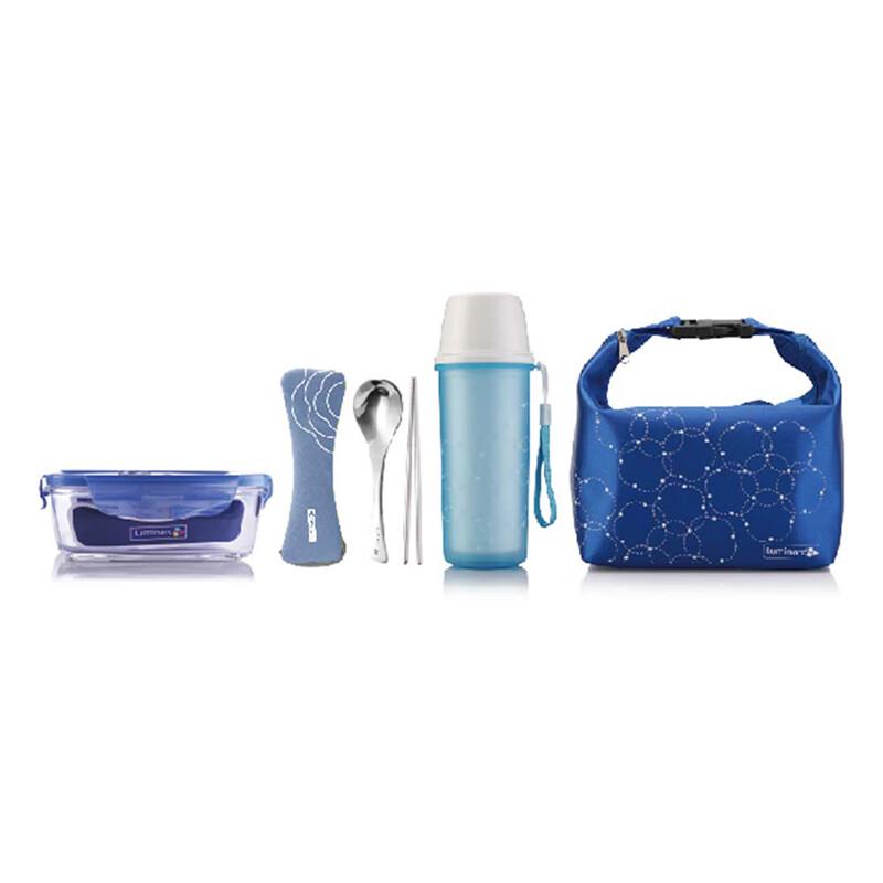 Набор стеклянных контейнеров для еды Luminarc Versailles, закаленное стекло