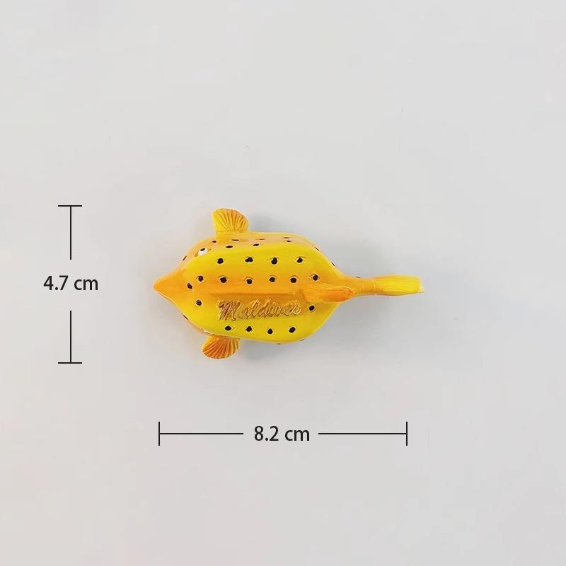 Maldives Souvenirs Marine Animals Fridge Magnets Octopus Clownfish Flying Fish Fridge Stickers Home Decor Children Gift