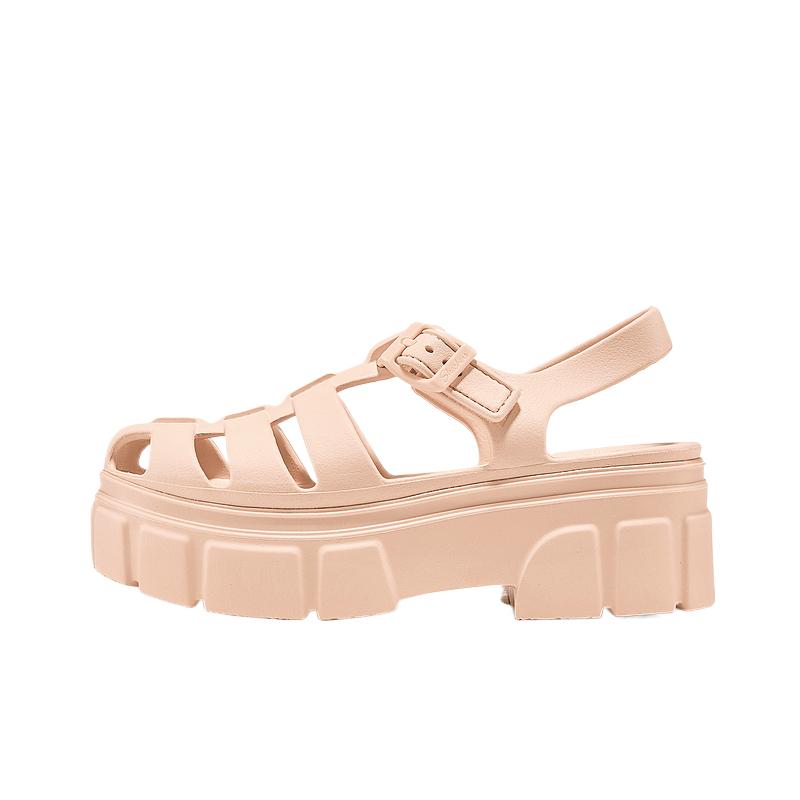 Skechers Foamies Comfortable Versatile Simple Fashion Slide Sandals Women sandals Nude-Pink 111617-BLSH 35