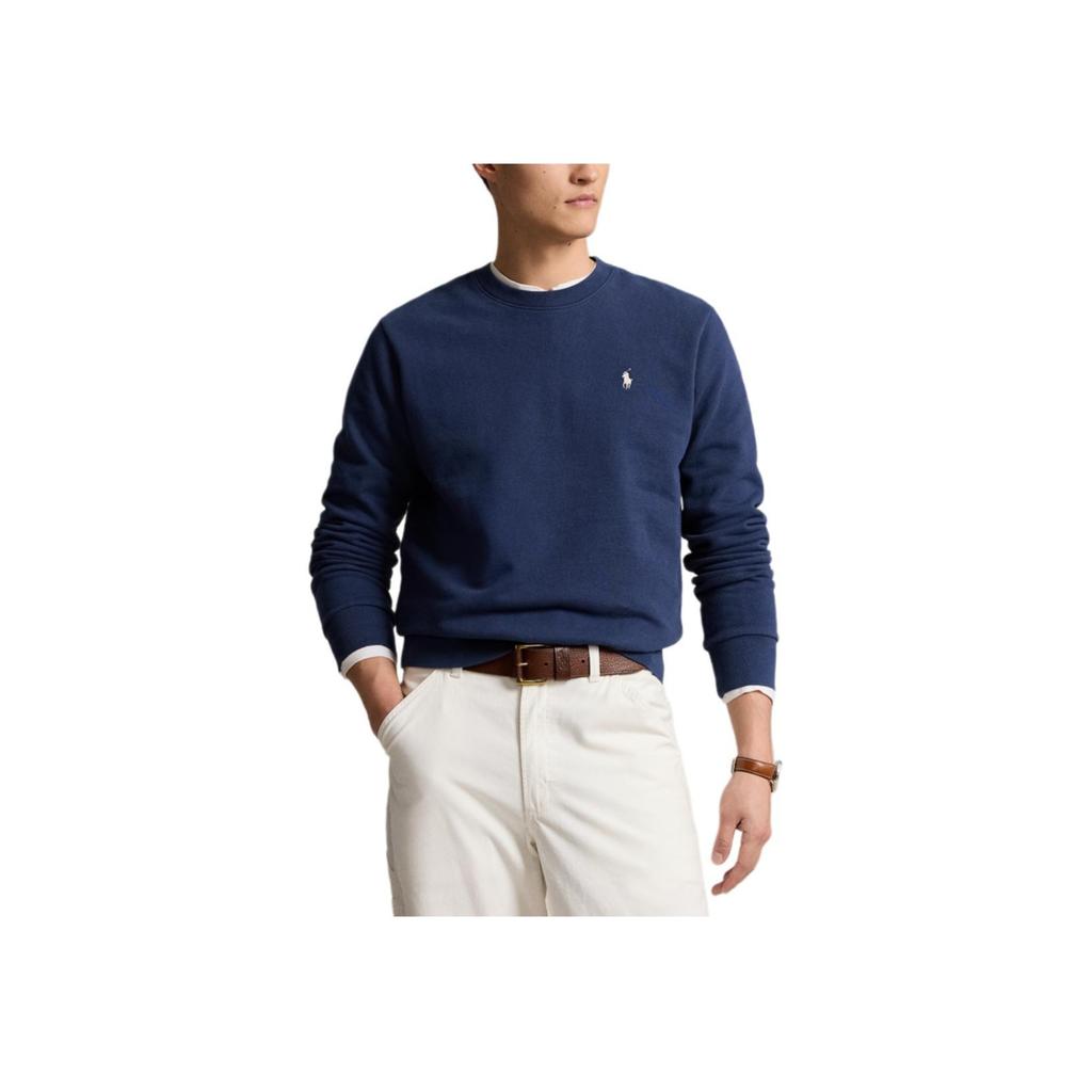 Polo Ralph Lauren Vintage Cotton Sports Crewneck Sweatshirt Men Sweatshirt Navy-Blue MNPOKNI16823647