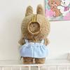 Håndlaget dukkeskjørt Labubu Time To Chill Fylte miniklær Labubu-klær For 17 cm Labubu-dukke