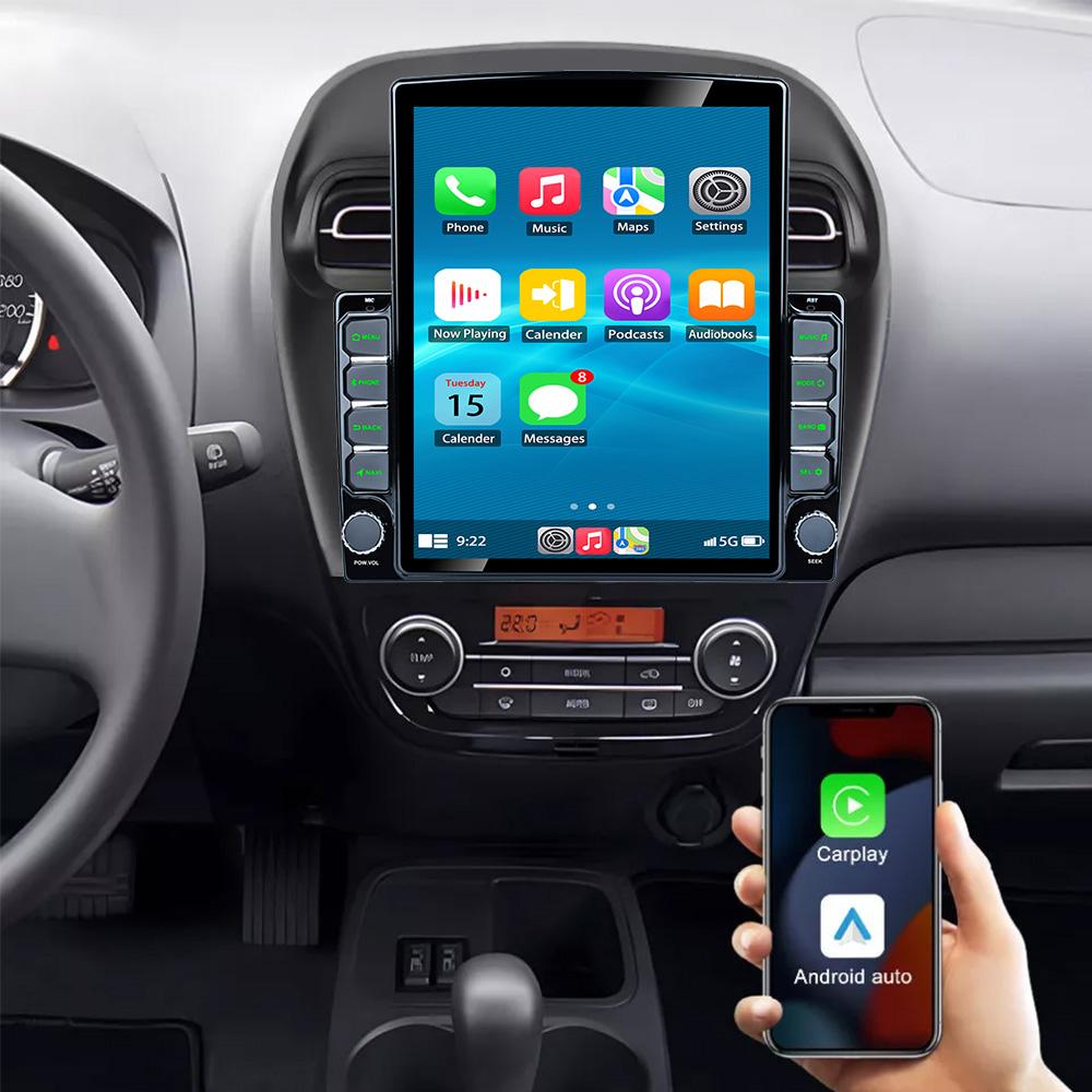 Autoradio 2 Din Android 13 Multimediale Per MITSUBISHI Mirage Spacestar Dodge Attitude 2012-2018 Navigazione GPS Carplay DSP
