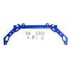 Cross Bar Adjustable Handlebar Balance Lever Universal Blue For Motorcycle