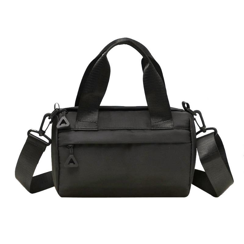 Summer new multi-purpose girls' small cloth bag shoulder crossbody portable casual female student multi-zipper cloth bag