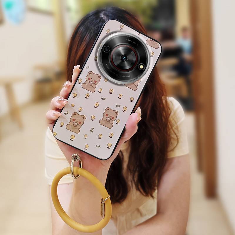 

Грязеотталкивающий мультяшный чехол для телефона ZTE Blade A75 5G/Nubia Focus 5G/Calf 5G Мягкий чехол Личность Защитный Милый Кольцо ZTE Blade A75 5G/Nubia Fo