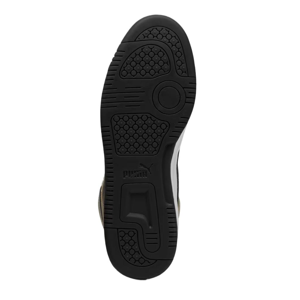Puma Rebound Layup Textile, Artificial Leather Breathable Mid Top Skateboard Shoes Unisex 369573-50