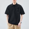 Men's Summer New Loose Short-sleeved POLO Shirt Men's Lapel Thin Short T-top