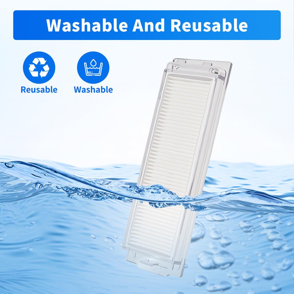 HEPA Filters For Xiaomi Mijia 3C STYTJ02YM Mop Pro 2S XMSTJQR2S S40 Pro OV71GL S10 S12 For Viomi V2 PRO V3 SE Robot Vacuum Part
