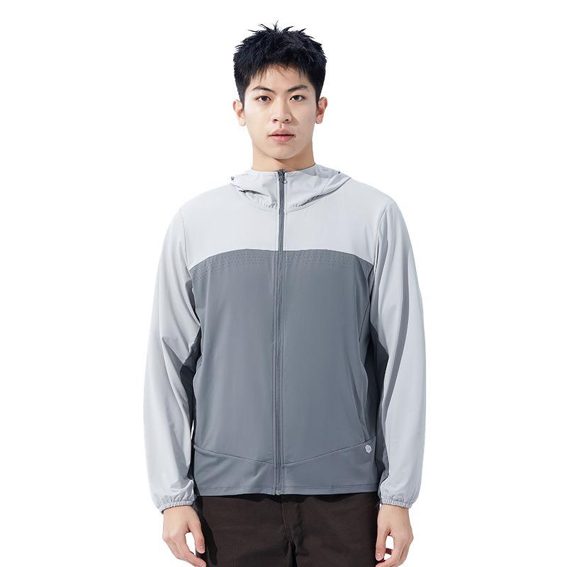 Xia Bing Ammonia Sunscreen Clothing Men's Upf50 Women's Fashion Summer Outdoor Sunscreen Clothing Multi-mesh Breathable Thin Skin Clothing