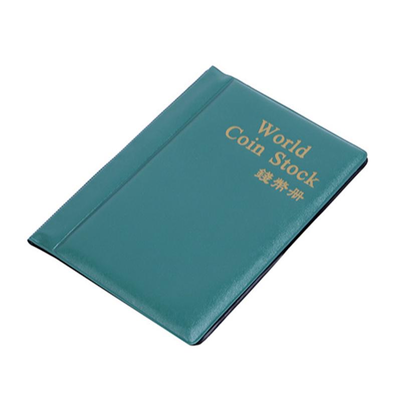 Album Mare cu 240 de Buzunare pentru Depozitarea Monedelor Antice - Liant pentru Colecționar de Monede Comemorative