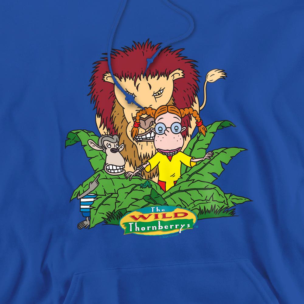 The Wild Thornberrys Mens Sneak Attack Hoodie