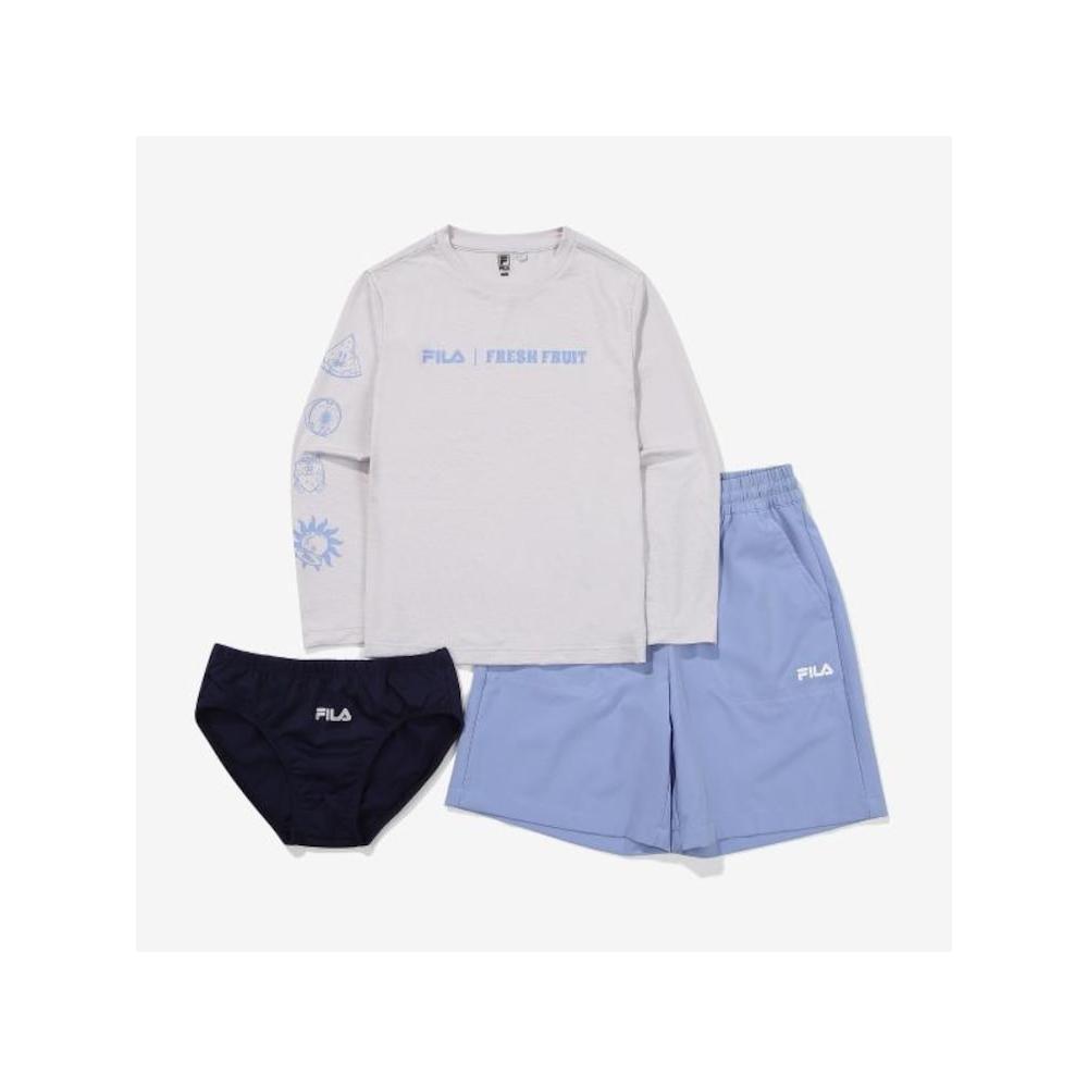 [fila Kids] Water Play Long Sleeve Setup  Fk2fsf2w02m Icg  q0zFk2fsf2w02mIcg
