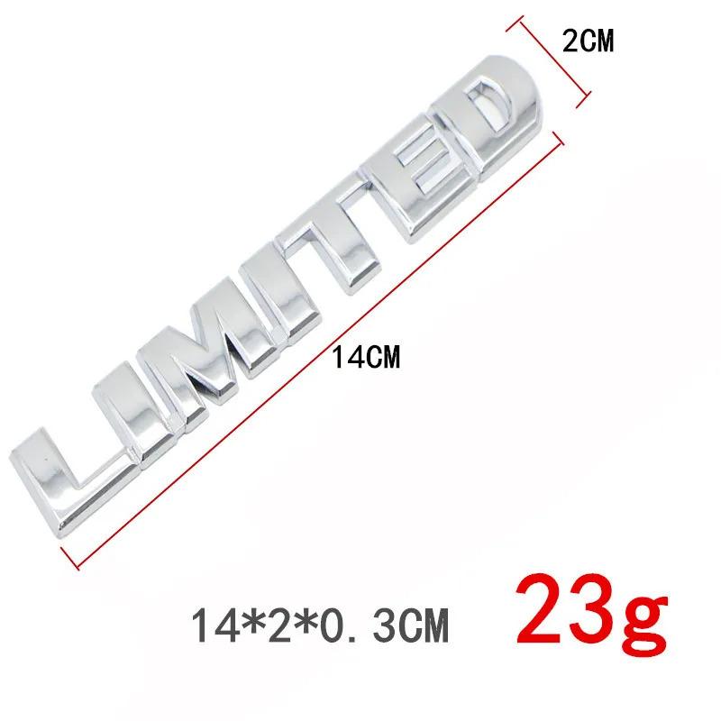 Car Body Rear Trunk Badge Emblem Sticker Limited 2010 2022 Accessories