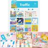 Water Painting Book For Kids With Ocean Animals Reusable Waterbased Art For Early Learning And Creativity
