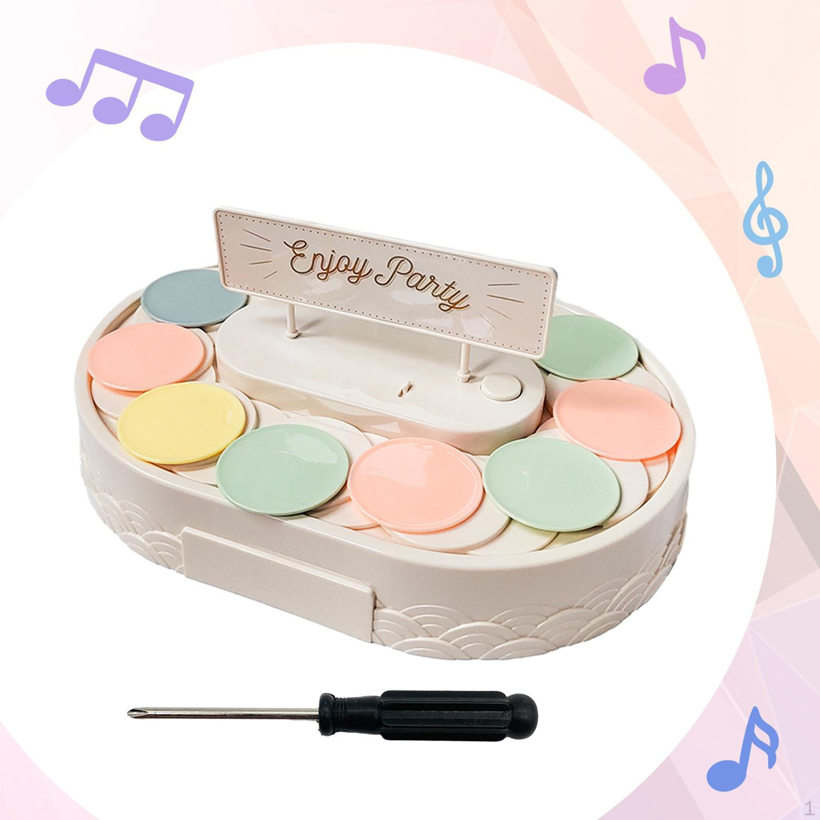 Вращающаяся подставка-дисплей для капкейков, автоматические вращающиеся тарелки without Music