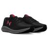 Under Armour Pursuit Charged Sports Comfort Fabric Low Top Casual Running Shoes Men Black 3025846-001