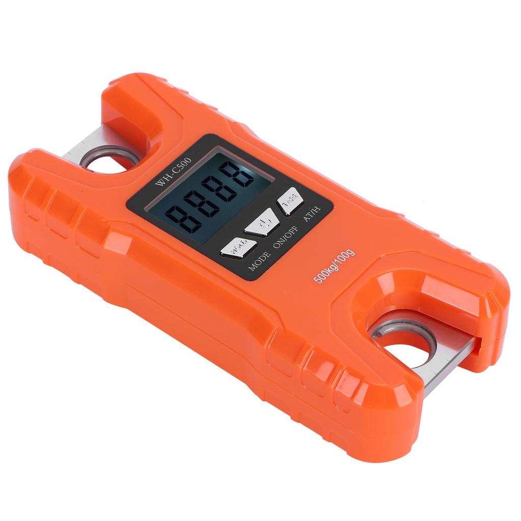 Elektronische Waage Mini Tragbar LED Digital Hängewaage WiegeausrüstungOrange