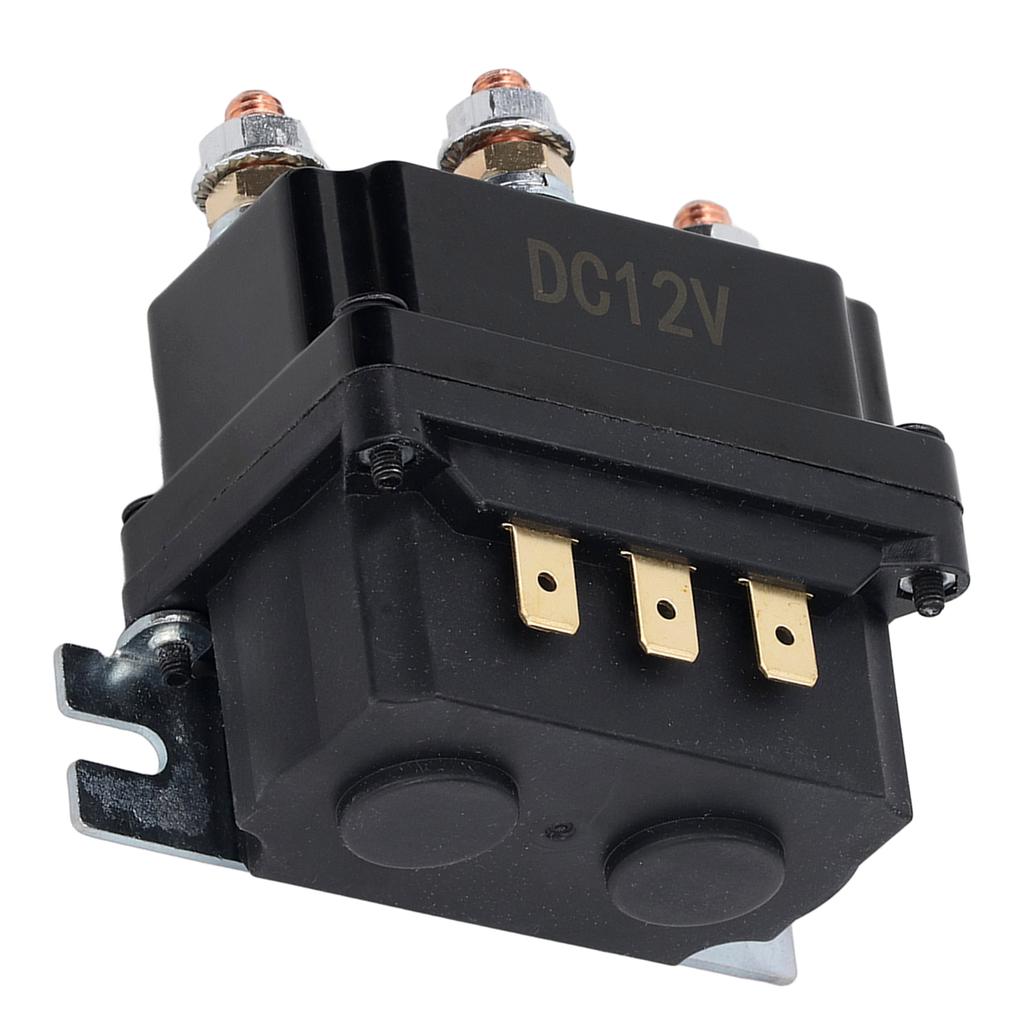 Elektrisches Windenrelais, 250 A, Messingspule, stabile Leistung, Winden-Magnetrelais-Schütz für ATV, 12 V