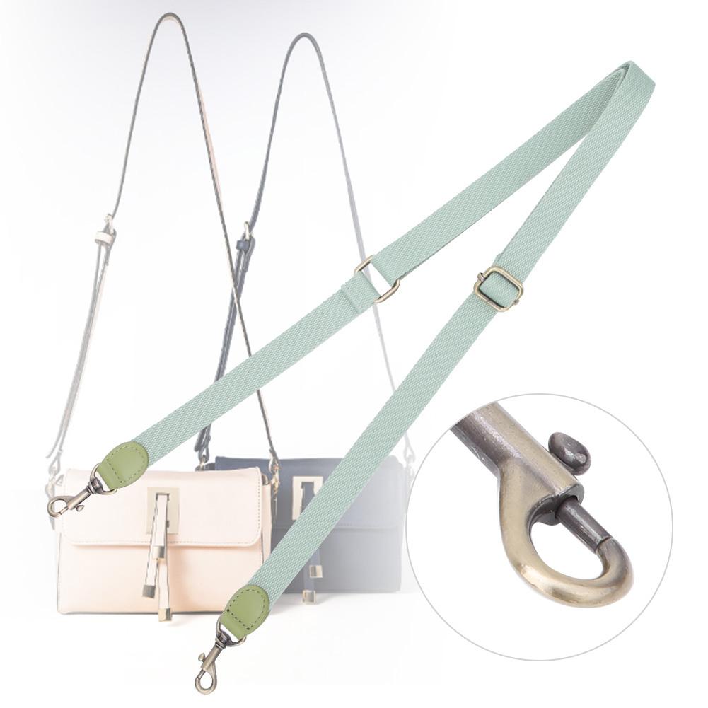 Ručně vyráběné DIY Patchworkové doplňky Nastavitelná crossbody taška Kožený popruh pro CBD065 066Zelená