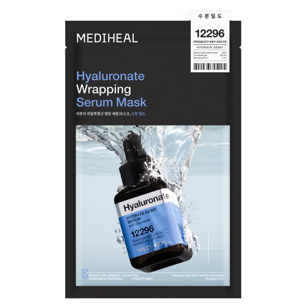 Mediheal Wrapping Serum Mask (Choose 1 of 5 types) (Madecassoside, Collagen, Vitamin C, Hyaluronic Acid, Tea Tree)