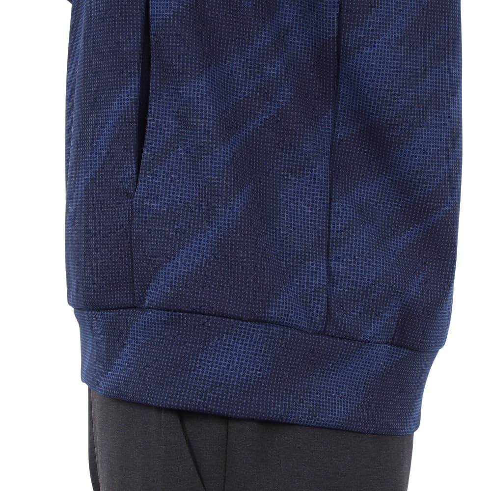 Descente SUNSCREEN All Over Pattern Graphic Jersey Full Zip Hoodie Cooling Function Stretch Jersey [Move Sports] Jersey/Cross Men's NV00(ST5SJG10M)