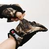 Camouflage Three-Fingerless Fishing Gloves for Lure Casting and Rock Fishing