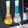 MENGNI Wall-Mounted Toothpaste Squeezer Waterproof Toothpaste Dispenser Quantitative Paste Dispenser WC Home Bathroom Accessories